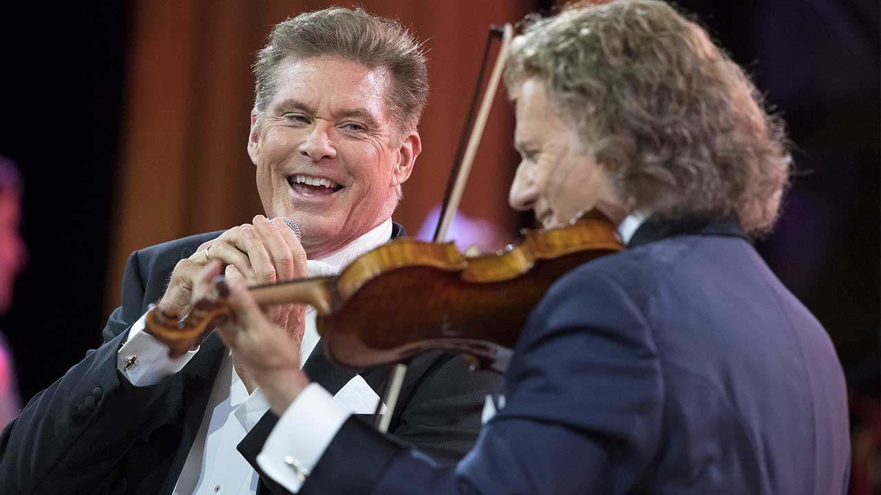André Rieu en David Hasselhoff
