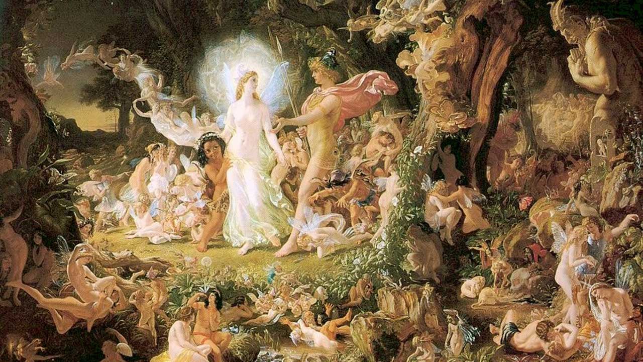 A Midsummer Night's Dream door Sir Joseph Noel Paton