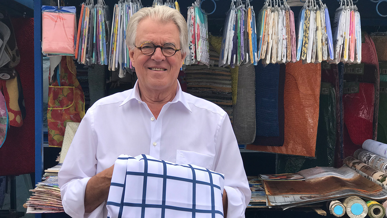 Krabbé zoekt Chagall Afl. 3 Tafellinnen Krabbé zoekt