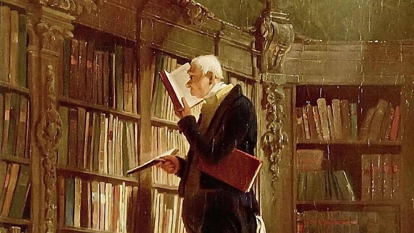 9 x schilderijen voor boekenwurmen